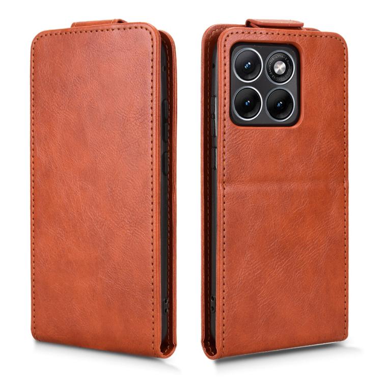 For Motorola Edge 70 Fusion Magnetic Vertical Flip Leather Phone Case with Buckle