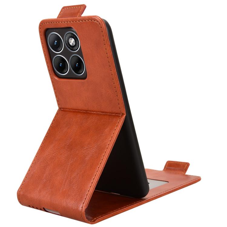 For Motorola Edge 70 Fusion Magnetic Vertical Flip Leather Phone Case with Buckle