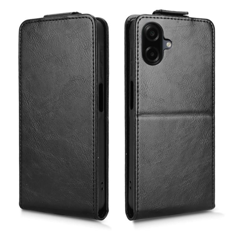 For Samsung Galaxy A07 4G Magnetic Vertical Flip Leather Phone Case with Buckle
