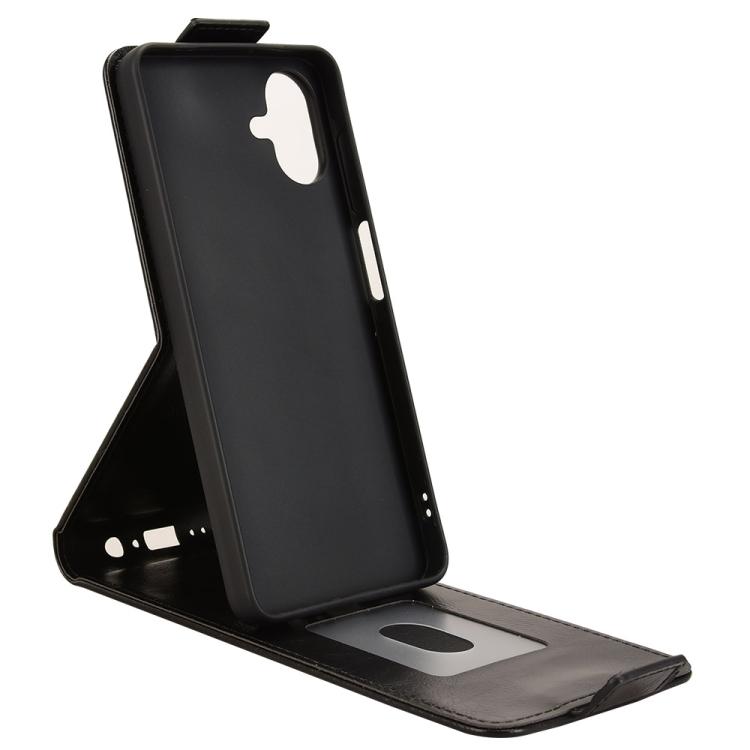 For Samsung Galaxy A07 4G Magnetic Vertical Flip Leather Phone Case with Buckle
