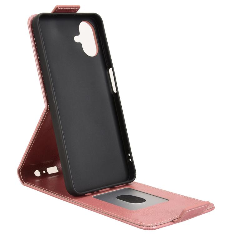 For Samsung Galaxy A07 4G Magnetic Vertical Flip Leather Phone Case with Buckle