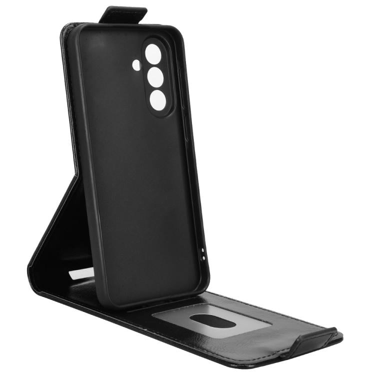 For Samsung Galaxy A37 5G Magnetic Vertical Flip Leather Phone Case with Buckle