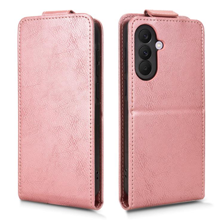 For Samsung Galaxy A37 5G Magnetic Vertical Flip Leather Phone Case with Buckle