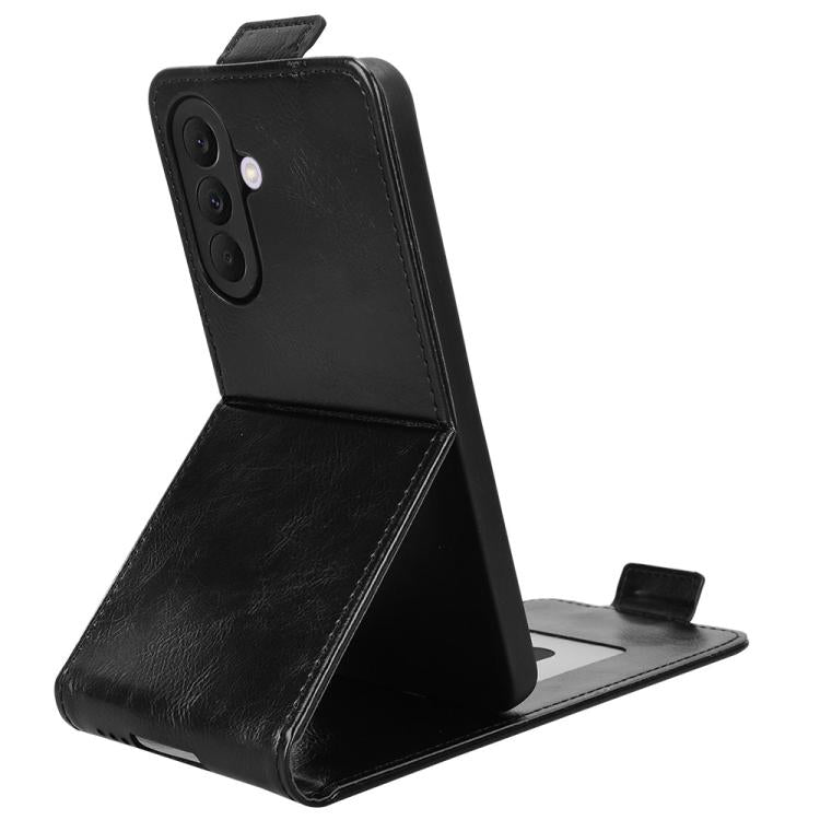 For Samsung Galaxy A57 5G Magnetic Vertical Flip Leather Phone Case with Buckle
