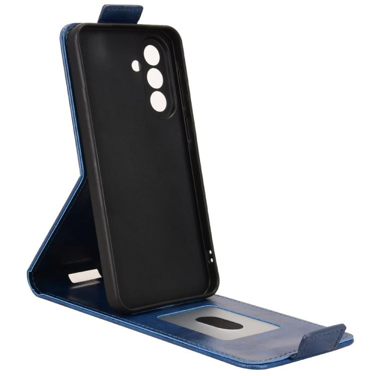 For Samsung Galaxy A57 5G Magnetic Vertical Flip Leather Phone Case with Buckle