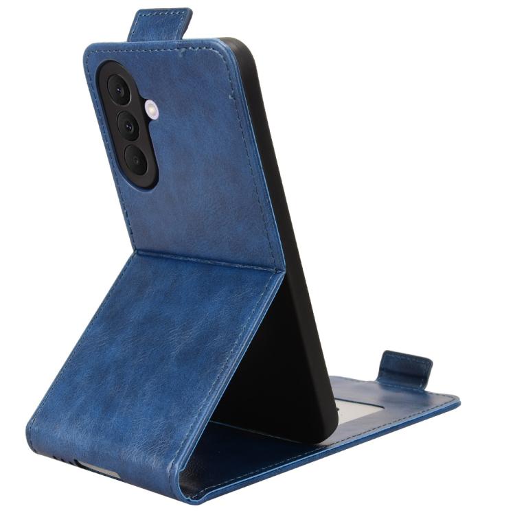 For Samsung Galaxy A57 5G Magnetic Vertical Flip Leather Phone Case with Buckle