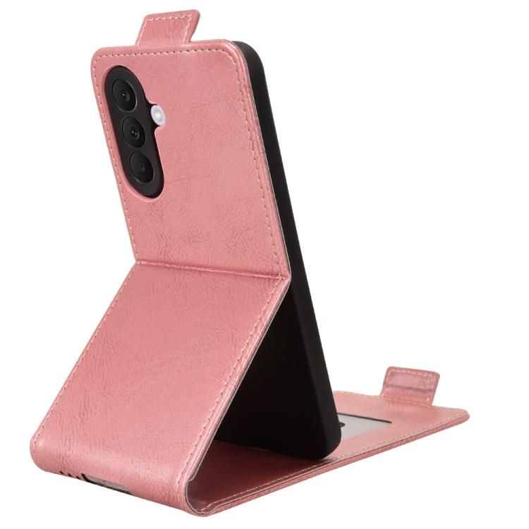 For Samsung Galaxy A57 5G Magnetic Vertical Flip Leather Phone Case with Buckle