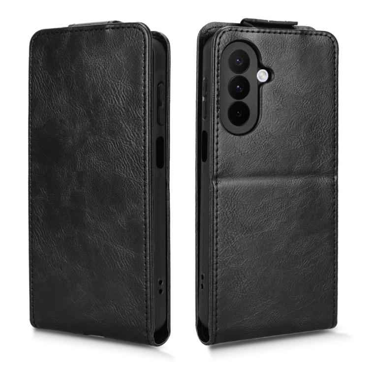 For Samsung Galaxy A27 5G Magnetic Vertical Flip Leather Phone Case with Buckle