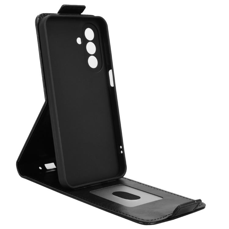 For Samsung Galaxy A27 5G Magnetic Vertical Flip Leather Phone Case with Buckle