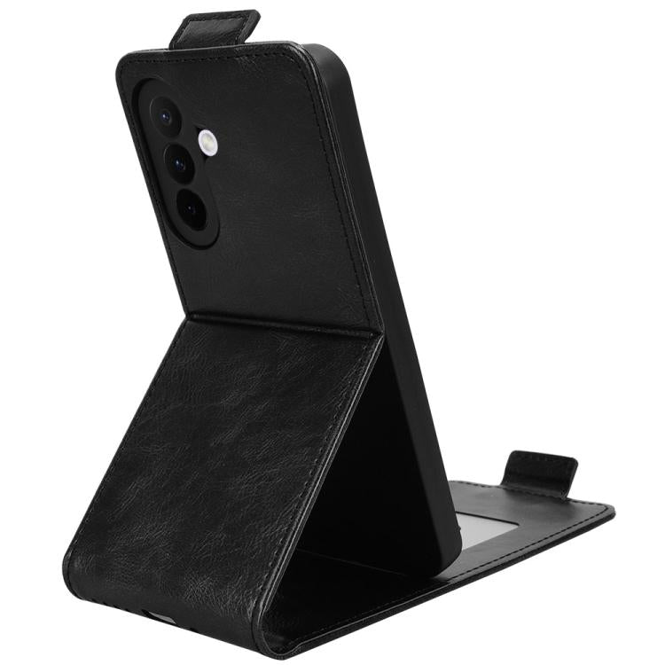 For Samsung Galaxy A27 5G Magnetic Vertical Flip Leather Phone Case with Buckle