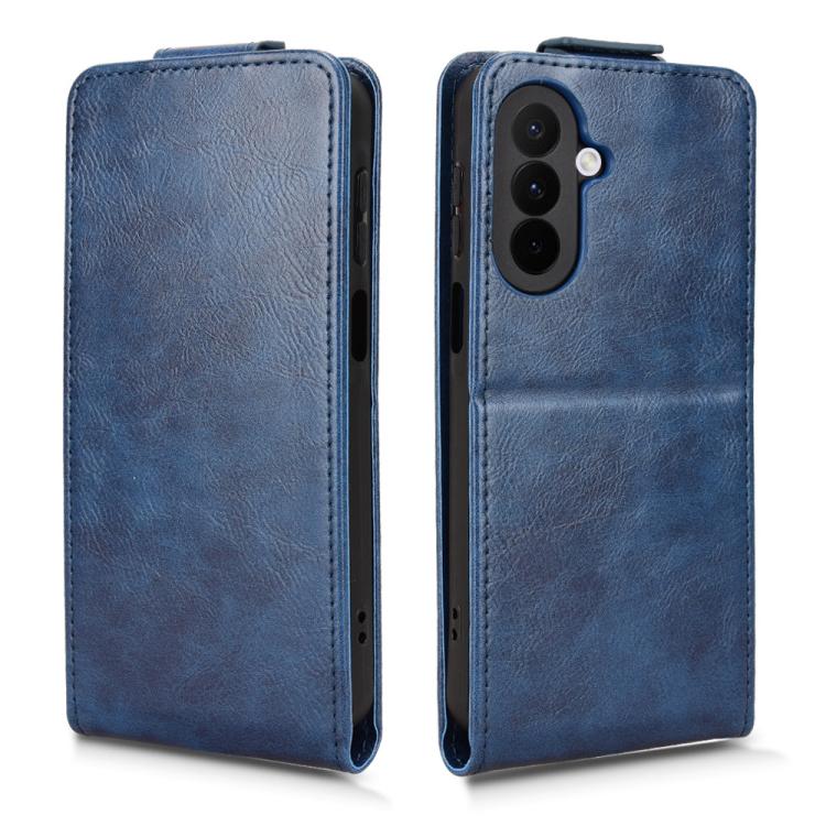 For Samsung Galaxy A27 5G Magnetic Vertical Flip Leather Phone Case with Buckle
