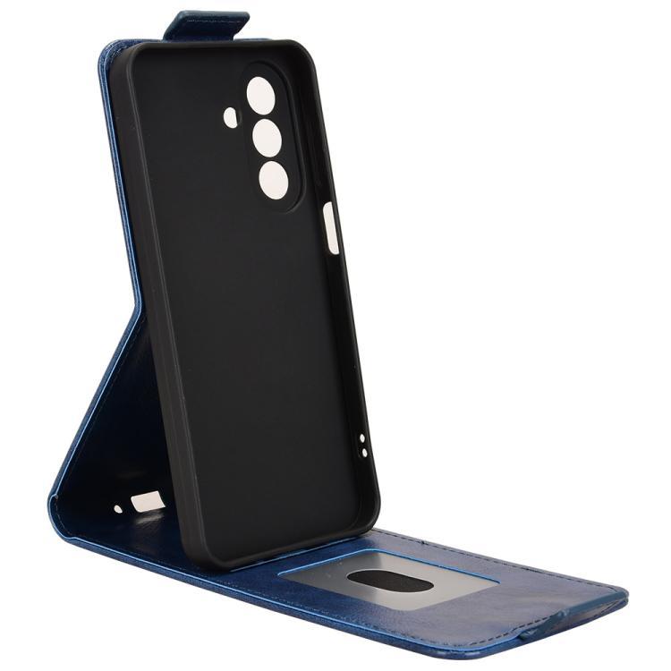 For Samsung Galaxy A27 5G Magnetic Vertical Flip Leather Phone Case with Buckle