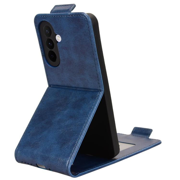 For Samsung Galaxy A27 5G Magnetic Vertical Flip Leather Phone Case with Buckle