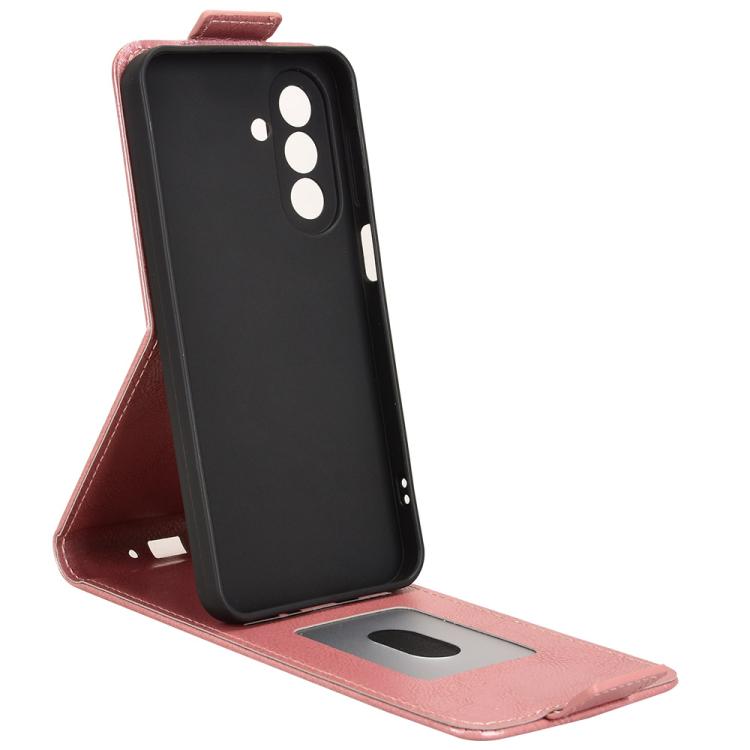 For Samsung Galaxy A27 5G Magnetic Vertical Flip Leather Phone Case with Buckle