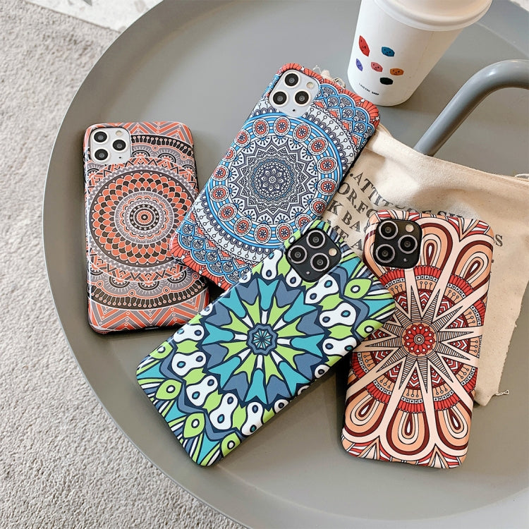 For iPhone 11 Ethnic Style Pattern Protective Case