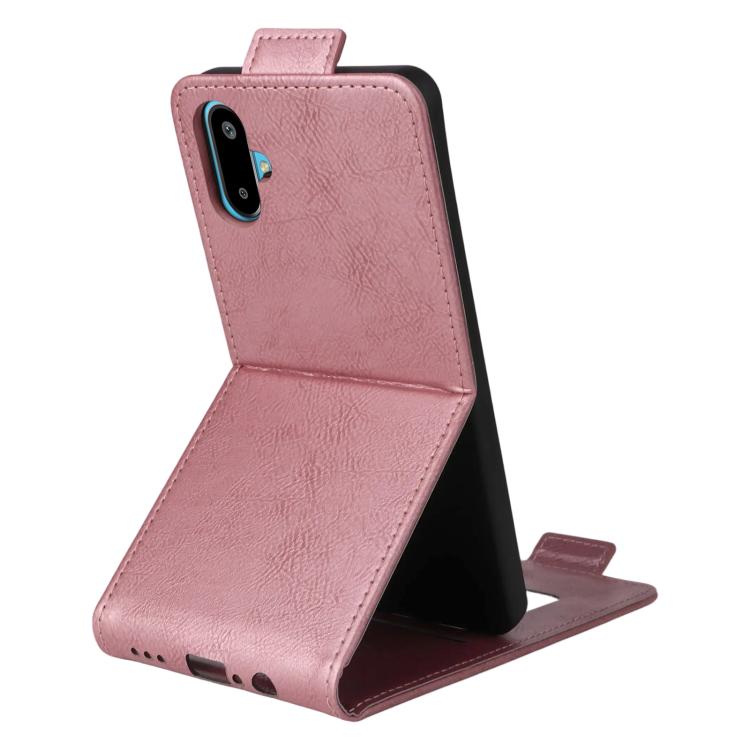 For Samsung Galaxy F06 5G / M06 5G Magnetic Vertical Flip Leather Phone Case with Buckle
