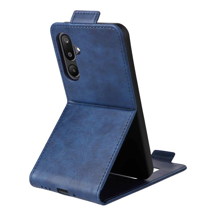 For Samsung Galaxy F16 / M16 Magnetic Vertical Flip Leather Phone Case with Buckle