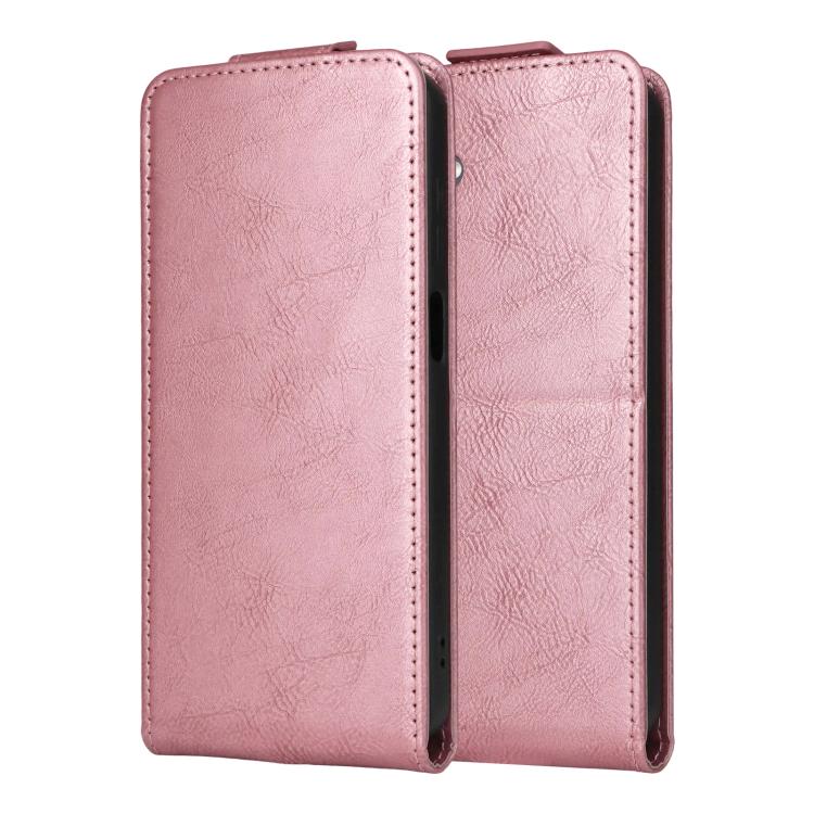 For Samsung Galaxy F16 / M16 Magnetic Vertical Flip Leather Phone Case with Buckle