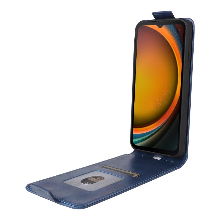 For Samsung Galaxy XCover7 Magnetic Vertical Flip Leather Phone Case with Buckle