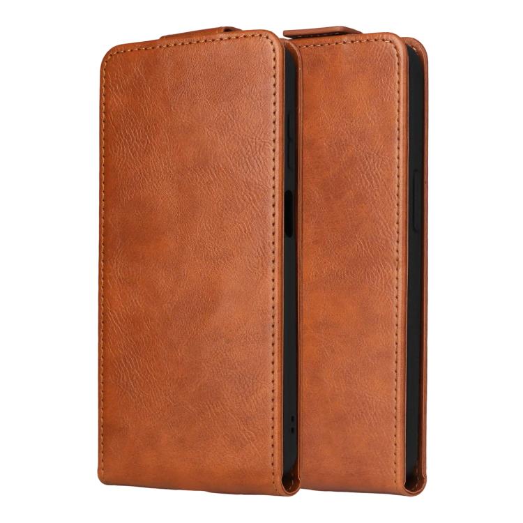 For Samsung Galaxy XCover7 Magnetic Vertical Flip Leather Phone Case with Buckle