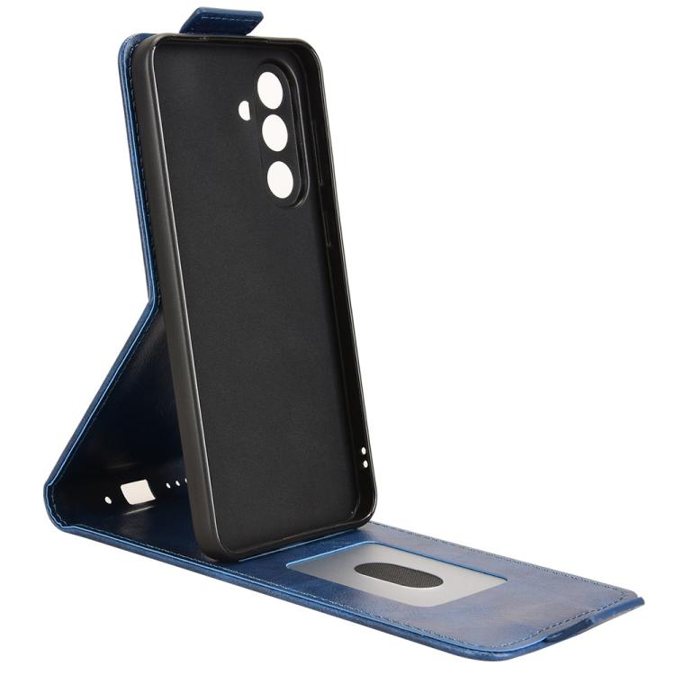 For Samsung Galaxy M56 5G Magnetic Vertical Flip Leather Phone Case with Buckle
