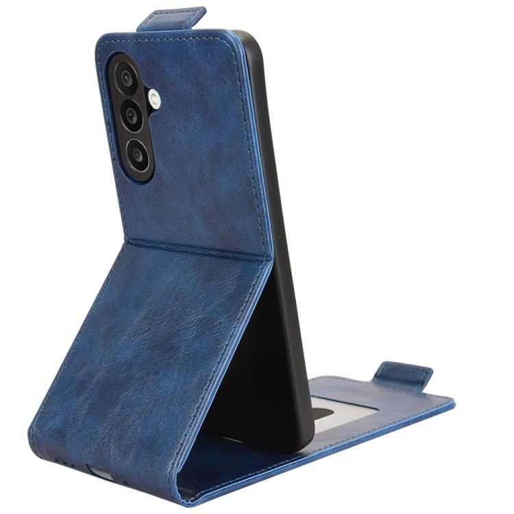 For Samsung Galaxy M56 5G Magnetic Vertical Flip Leather Phone Case with Buckle
