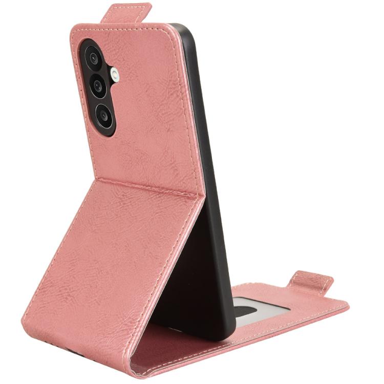 For Samsung Galaxy M56 5G Magnetic Vertical Flip Leather Phone Case with Buckle