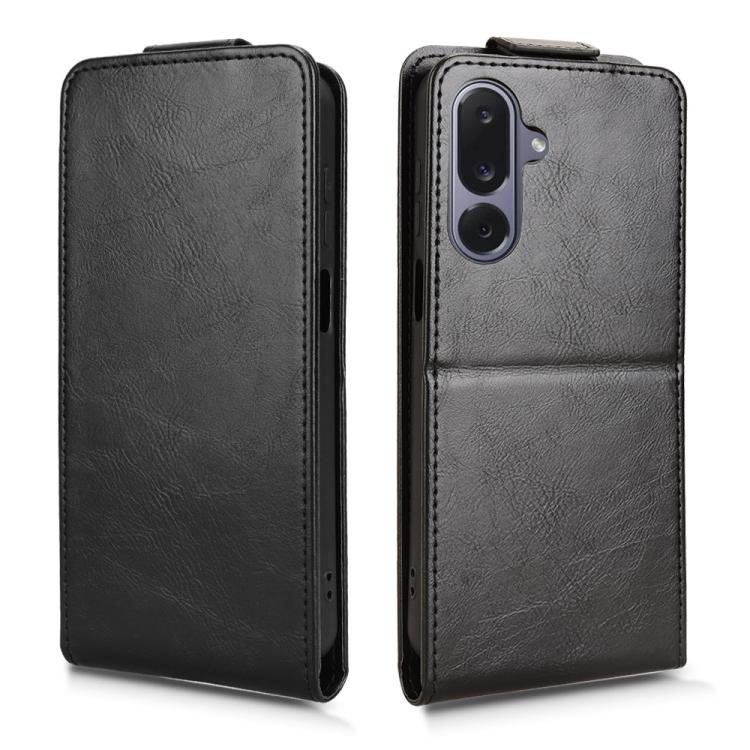 For Samsung Galaxy M36 5G Magnetic Vertical Flip Leather Phone Case with Buckle