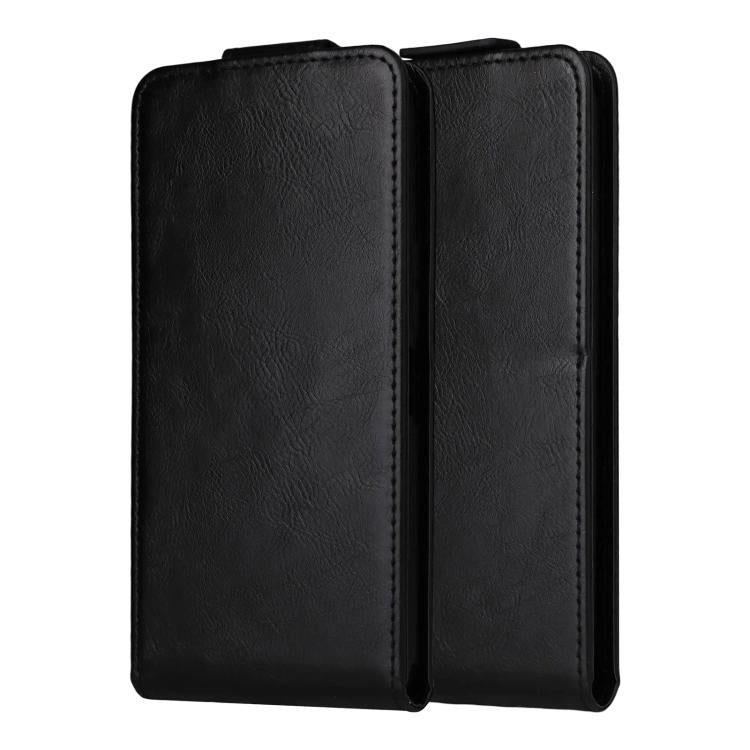 For Sharp Basio Active3 Magnetic Vertical Flip Leather Phone Case with Buckle