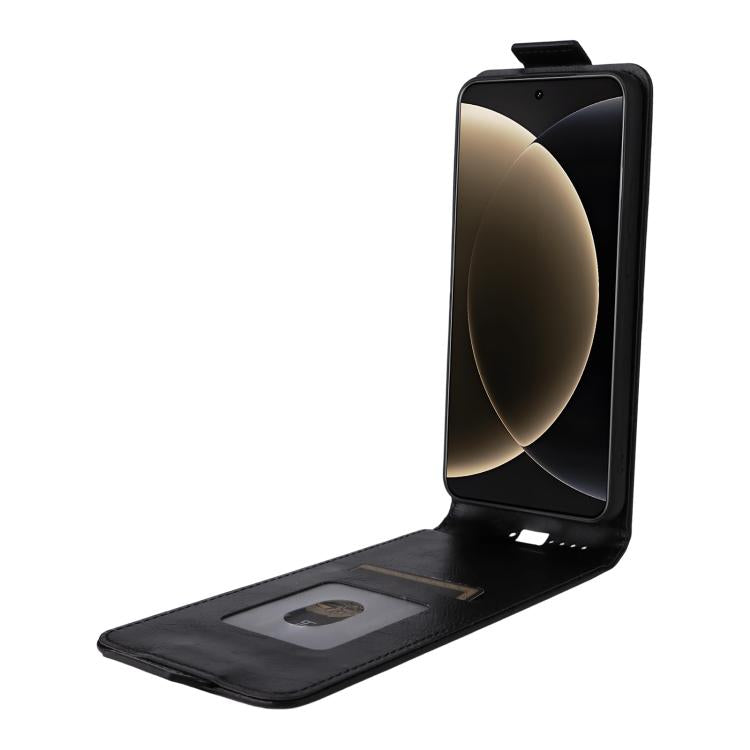 For Xiaomi 15 Ultra 5G Magnetic Vertical Flip Leather Phone Case with Buckle