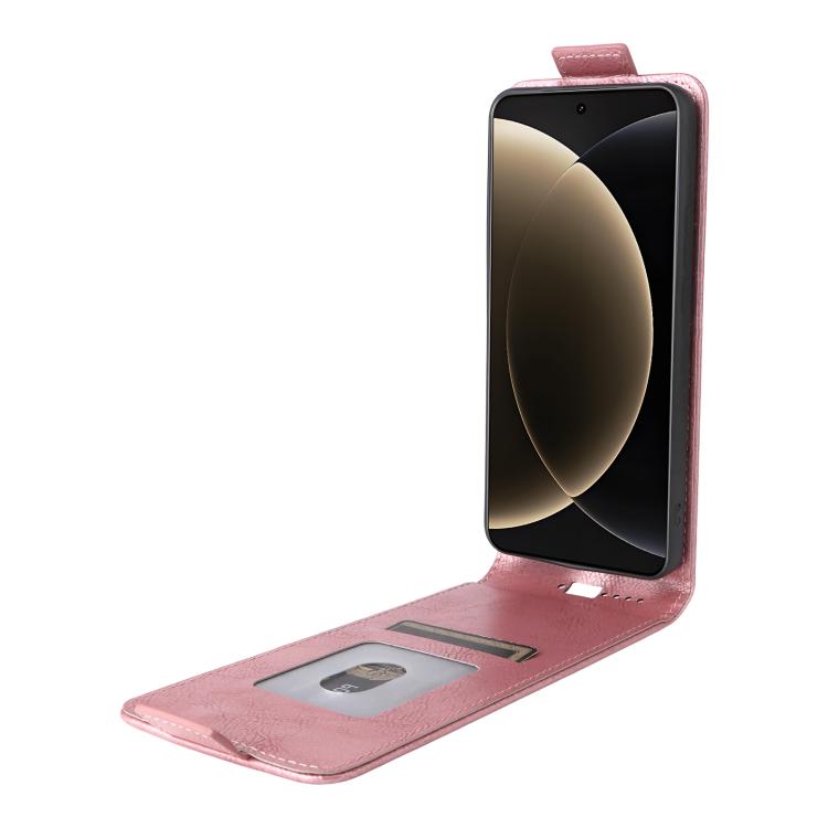 For Xiaomi 15 Ultra 5G Magnetic Vertical Flip Leather Phone Case with Buckle