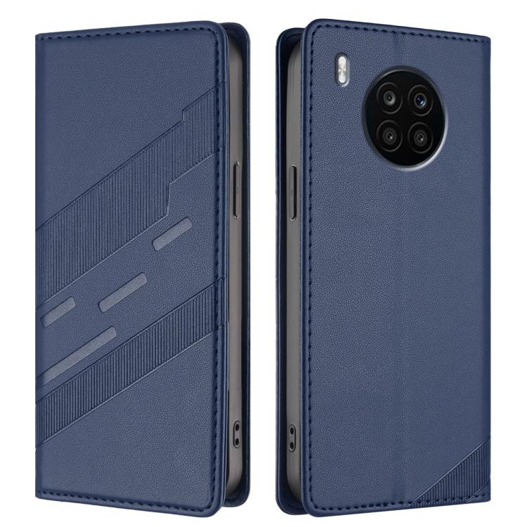 For Honor 50 Lite / Huawei nova 8i Embossed Multi-functional Wallet Retro Leather Phone Case