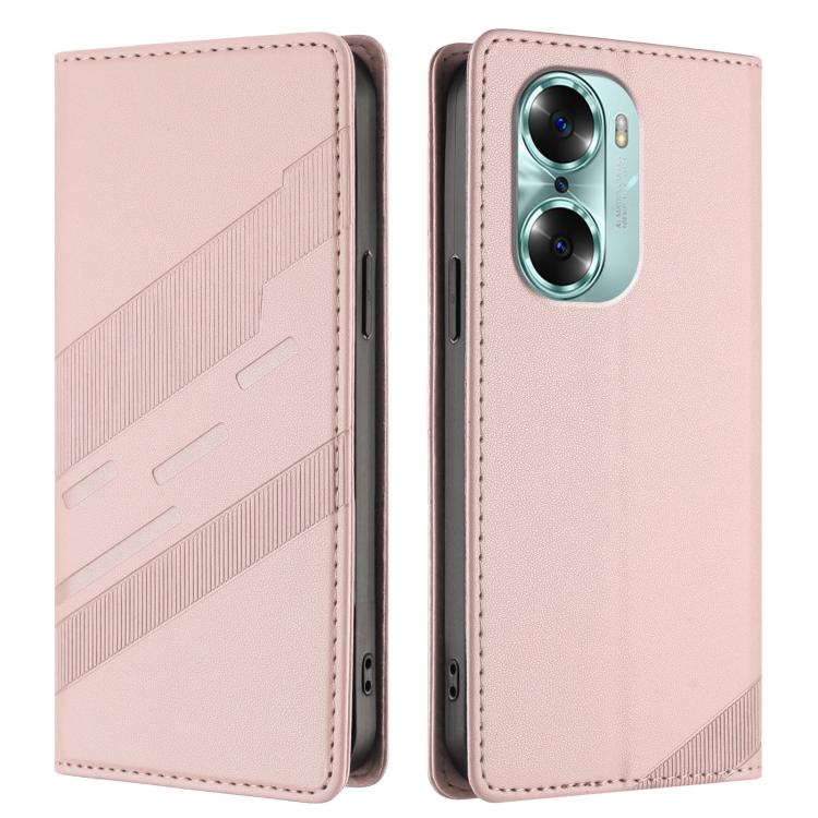 For Honor 60 Embossed Multi-functional Wallet Retro Leather Phone Case