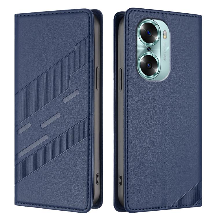 For Honor 60 Embossed Multi-functional Wallet Retro Leather Phone Case