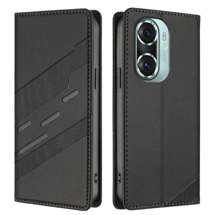 For Honor 60 Pro Embossed Multi-functional Wallet Retro Leather Phone Case