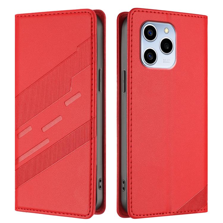 For Honor 60 SE Embossed Multi-functional Wallet Retro Leather Phone Case