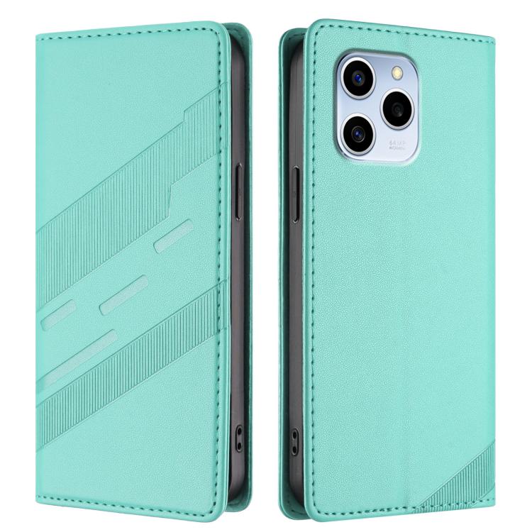For Honor 60 SE Embossed Multi-functional Wallet Retro Leather Phone Case