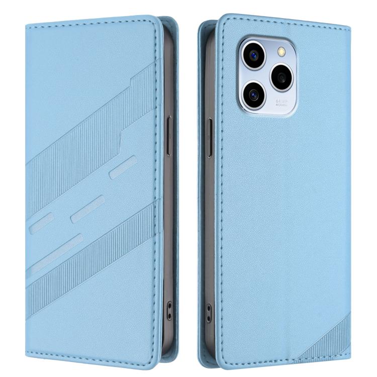 For Honor 60 SE Embossed Multi-functional Wallet Retro Leather Phone Case
