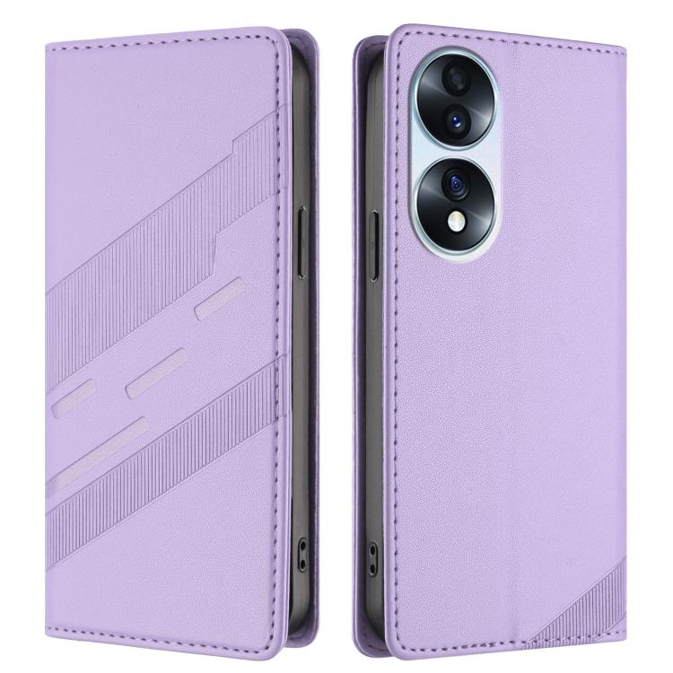 For Honor 70 Embossed Multi-functional Wallet Retro Leather Phone Case