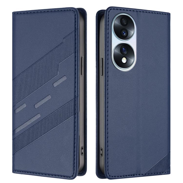 For Honor 70 Embossed Multi-functional Wallet Retro Leather Phone Case