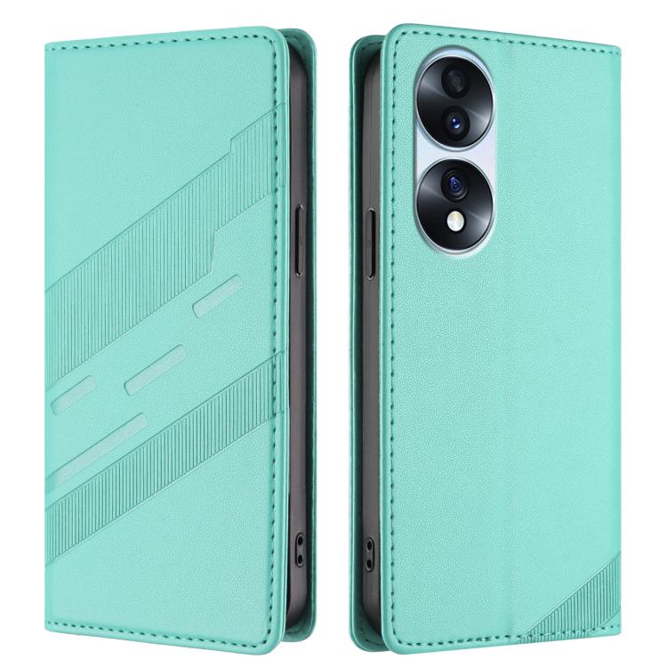 For Honor 70 Pro Embossed Multi-functional Wallet Retro Leather Phone Case