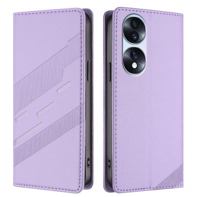For Honor 70 Pro Embossed Multi-functional Wallet Retro Leather Phone Case