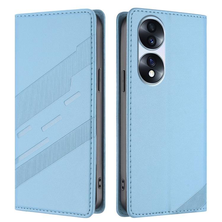 For Honor 70 Pro Embossed Multi-functional Wallet Retro Leather Phone Case