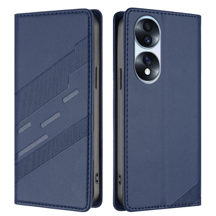 For Honor 70 Pro Embossed Multi-functional Wallet Retro Leather Phone Case