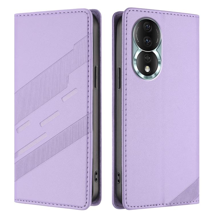 For Honor 80 Embossed Multi-functional Wallet Retro Leather Phone Case