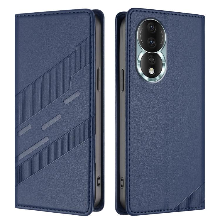 For Honor 80 Embossed Multi-functional Wallet Retro Leather Phone Case