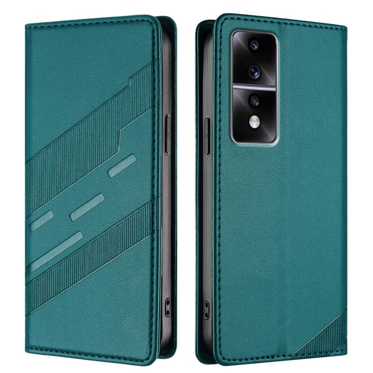For Honor 80 GT Embossed Multi-functional Wallet Retro Leather Phone Case