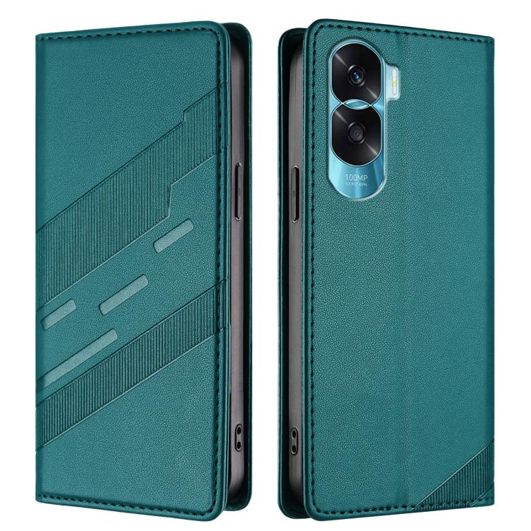 For Honor 90 Lite / X50i Embossed Multi-functional Wallet Retro Leather Phone Case