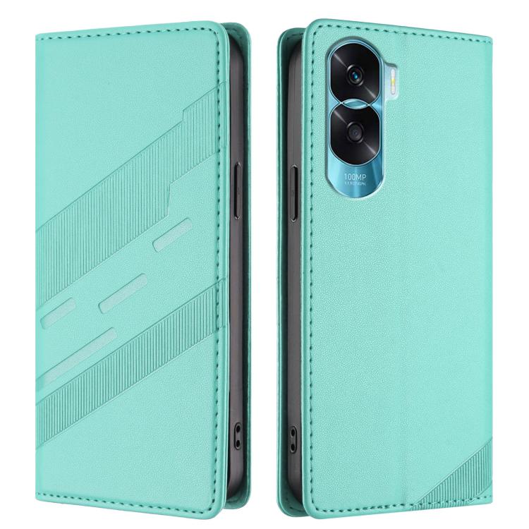 For Honor 90 Lite / X50i Embossed Multi-functional Wallet Retro Leather Phone Case
