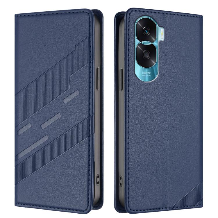 For Honor 90 Lite / X50i Embossed Multi-functional Wallet Retro Leather Phone Case